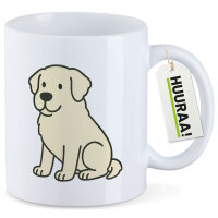 Kaffeetasse Kuvasz Comic Kuvi 330ml