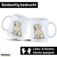 Kaffeetasse Kuvasz Comic Kuvi 330ml