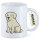 Kaffeetasse Kuvasz Comic Kuvi 330ml