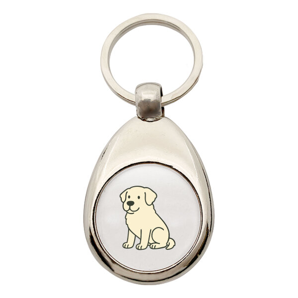 Schlüsselanhänger Kuvasz Comic Kuvi