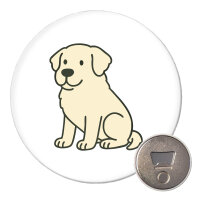Magnet Kuvasz Comic Kuvi 59mm Kühlschrankmagnet