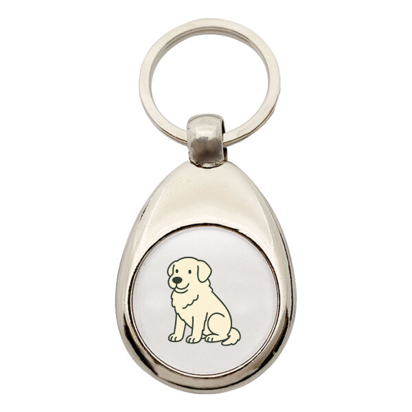 Schlüsselanhänger Maremmano Abruzzese Comic Maremmi