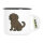 Emaille Tasse Portugiesischer Wasserhund Comic Porti 300ml Vintage Emaille Becher