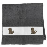 Handtuch Portugiesischer Wasserhund Comic Porti 50x100cm