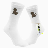 Unisex Socken Portugiesischer Wasserhund Comic Porti...