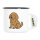 Emaille Tasse Labradoodle Comic Labradoo 300ml Vintage Emaille Becher