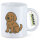 Kaffeetasse Labradoodle Comic Labradoo 330ml