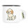 Emaille Tasse Cavapoo Comic Caviepoo 300ml Vintage Emaille Becher
