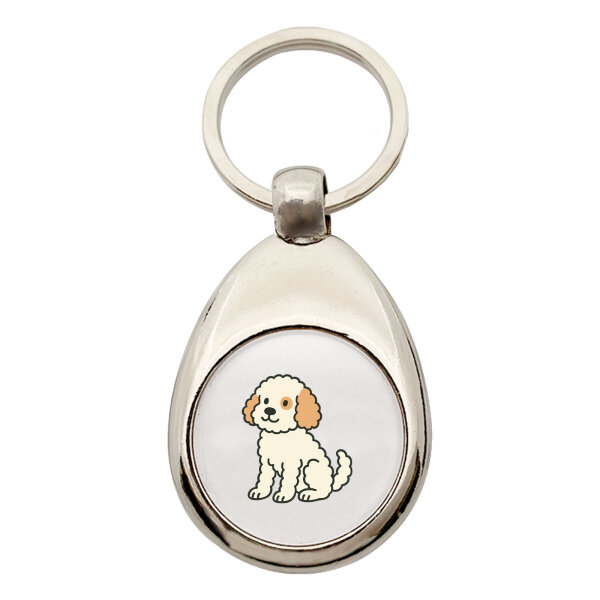 Schlüsselanhänger Cavapoo Comic Caviepoo