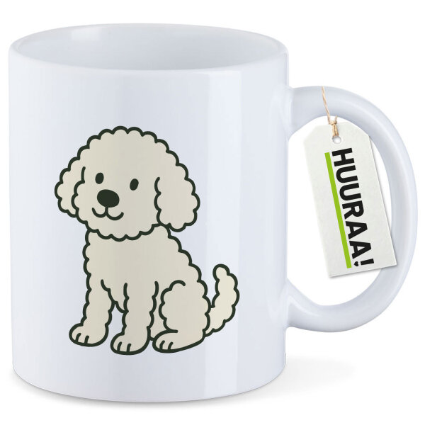 Kaffeetasse Maltipoo Comic Malti 330ml