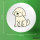 Button Maltipoo Comic Malti rund