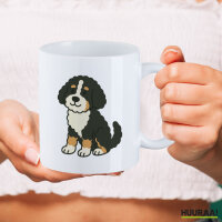 Kaffeetasse Bernedoodle Comic Berniepoo 330ml