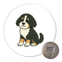 Magnet Bernedoodle Comic Berniepoo 59mm...