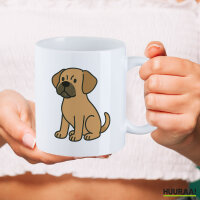 Kaffeetasse Puggle Comic Puggy 330ml