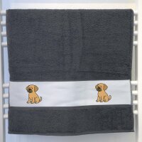 Handtuch Puggle Comic Puggy 50x100cm