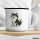 Emaille Tasse Pomsky Comic PomPom 300ml Vintage Emaille Becher