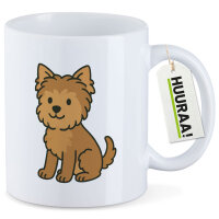 Kaffeetasse Yorkipoo Comic Yorkiepoo 330ml