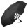 Regenschirm Peace Friedenstaube  98cm Schwarz