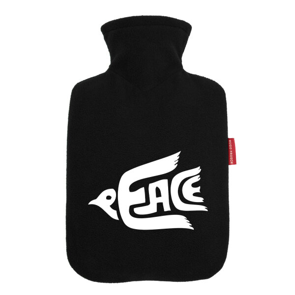 Wärmflasche Peace Friedenstaube