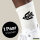 Socken Peace Friedenstaube  Größe 37/46 White Motiv Tennissocken