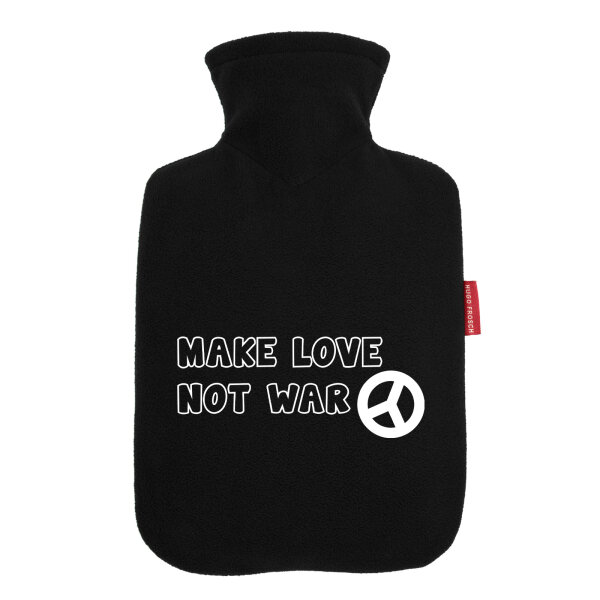Wärmflasche Make Love not War