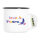 Emaille Tasse Love & Peace  300ml Vintage Emaille Becher