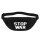 Bauchtasche Stop War  2,5 Liter Black Crossbody Bag