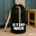 Seesack Stop War  20 Liter Rucksack Black