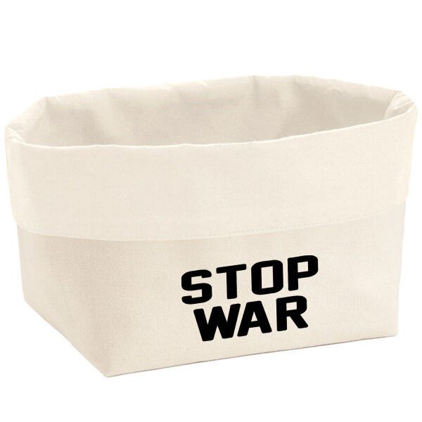 Organizer Stop War Aufbewahrungskorb