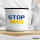 Emaille Tasse Stop War  300ml Vintage Emaille Becher