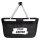 Einkaufskorb faltbar Stop Racism  20 Liter Tragekorb Black