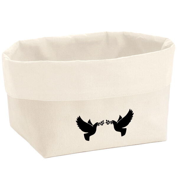 Organizer Friedenstauben Aufbewahrungskorb