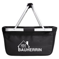 Einkaufskorb faltbar Mini Bauherrin  20 Liter Tragekorb...