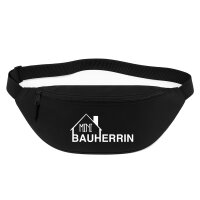 Bauchtasche Mini Bauherrin 2,5 Liter Black