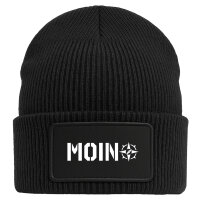 Beanie Moin Kompass Black Mütze