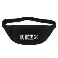 Bauchtasche Kiez Kompass 2,5 Liter Black Crossbody Bag