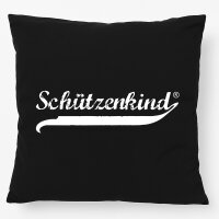 Kissen Schützenkind Vintage 40x40cm