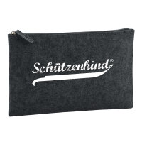 Kulturbeutel Schützenkind Vintage 1 Liter Filz...