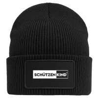 Beanie Schützenkind Modern Black Mütze