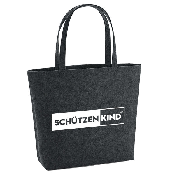Filz Shopper Schützenkind Modern 22 Liter Filztasche
