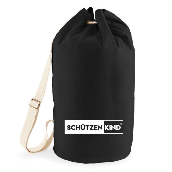 Seesack Schützenkind Modern 20 Liter Rucksack Black