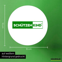 Aufkleber Schützenkind Modern 10cm Sticker