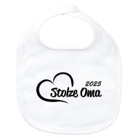 Baby Lätzchen Stolze Oma 2025 Herz