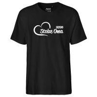 Herren T-Shirt Stolze Oma 2026 Herz Größe S-3XL