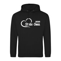 Unisex Hoodie Stolze Oma 2026 Herz Größe S-3XL