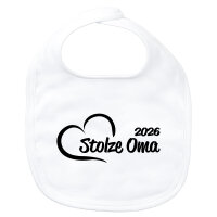 Baby Lätzchen Stolze Oma 2026 Herz