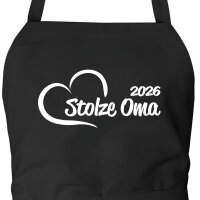 Schürze Stolze Oma 2026 Herz