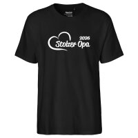 Herren T-Shirt Stolzer Opa 2026 Herz Größe S-3XL