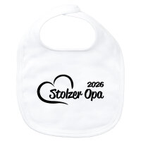 Baby Lätzchen Stolzer Opa 2026 Herz