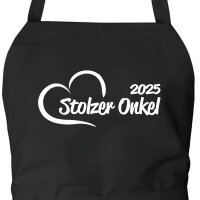 Schürze Stolzer Onkel 2025 Herz